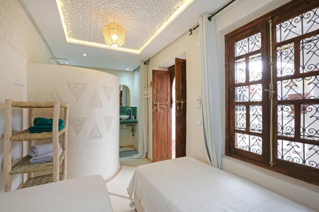 מרקש Riad El Khir En Centre Ville Rooftop Et Bassin מראה חיצוני תמונה
