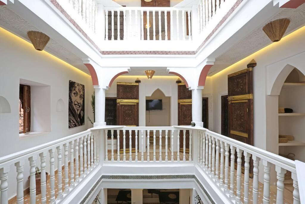 מרקש Riad El Khir En Centre Ville Rooftop Et Bassin מראה חיצוני תמונה