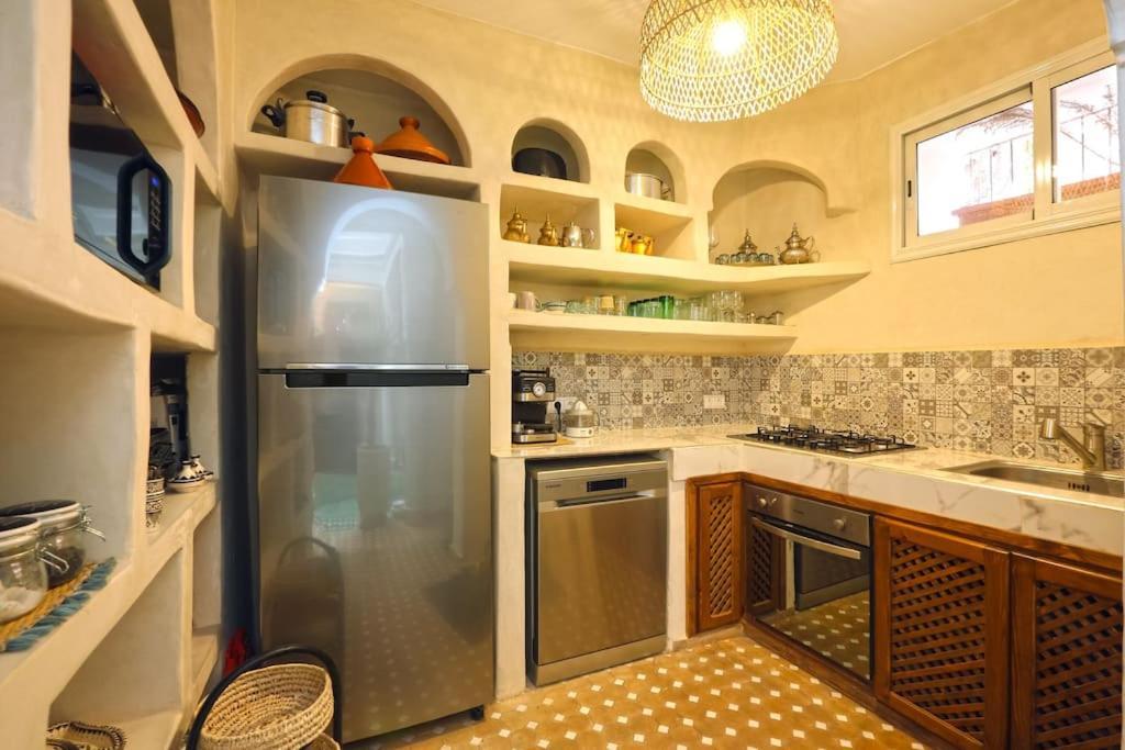 מרקש Riad El Khir En Centre Ville Rooftop Et Bassin מראה חיצוני תמונה