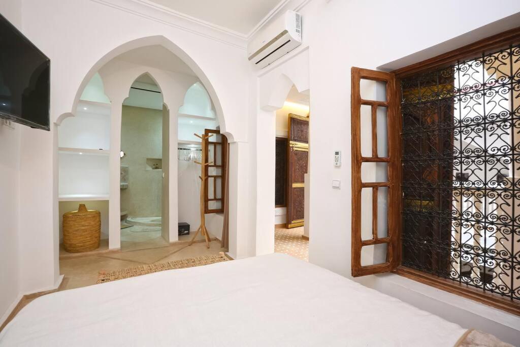 מרקש Riad El Khir En Centre Ville Rooftop Et Bassin מראה חיצוני תמונה