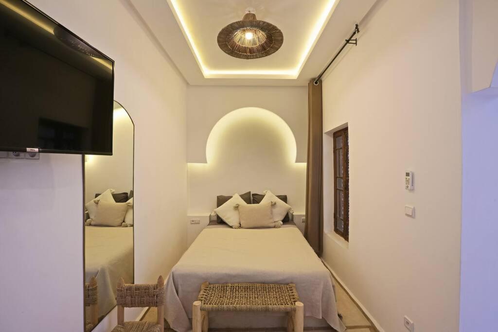 מרקש Riad El Khir En Centre Ville Rooftop Et Bassin מראה חיצוני תמונה