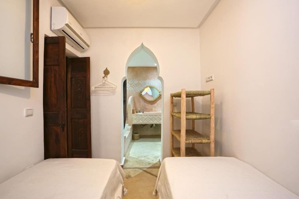 מרקש Riad El Khir En Centre Ville Rooftop Et Bassin מראה חיצוני תמונה